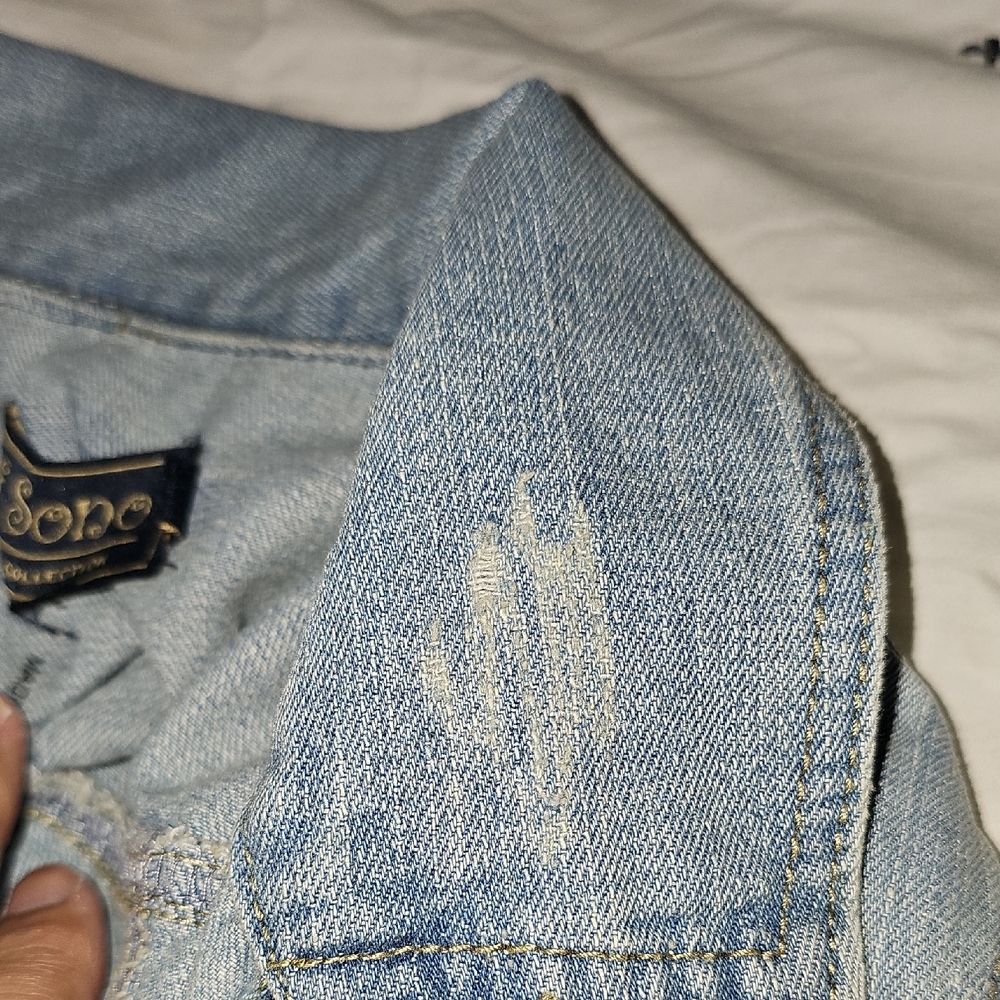 Ci Sono Light Blue Denim Jacket - Picture 11 of 11